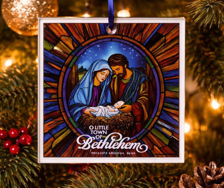 Ornament Nativity Little Town Bethlehem by Dicksons, product view 2