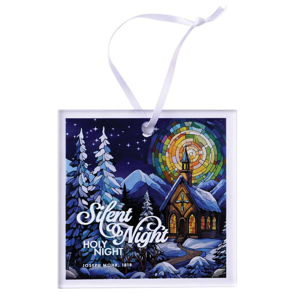 Ornament Silent Night Church Scene by Dicksons