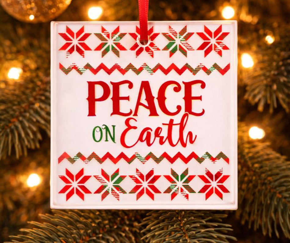 Ornament Peace On Earth Whimsical by Dicksons, product view 2