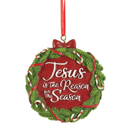 Jesus Is the Reason Resin Ornament 3"H by Dicksons