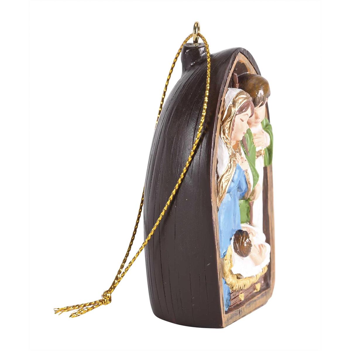 Ornament Holy Family Gold String 2.5H by Dicksons, product view 4