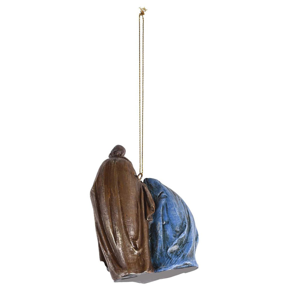 Decorative Holiday Hanging Christmas Tree Ornament 3.25 x 4.25 Inch Resin Holy by Dicksons, product view 2