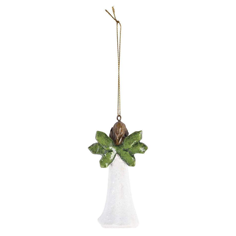 Decorative Holiday Hanging Christmas Tree Ornament 2 x 4 Inch Resin Praying by Dicksons, product view 2