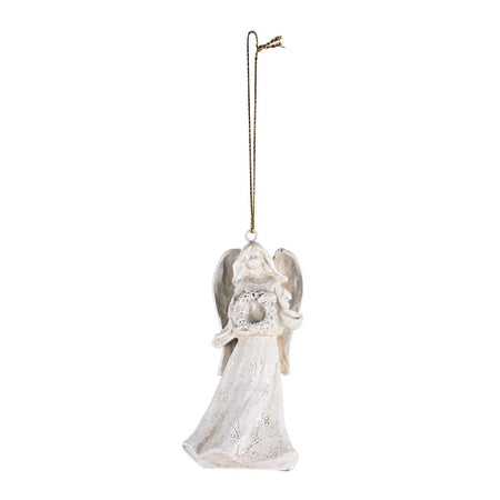 Decorative Holiday Hanging Christmas Tree Ornament 2 x 3.75 Inch Resin Angel by Dicksons