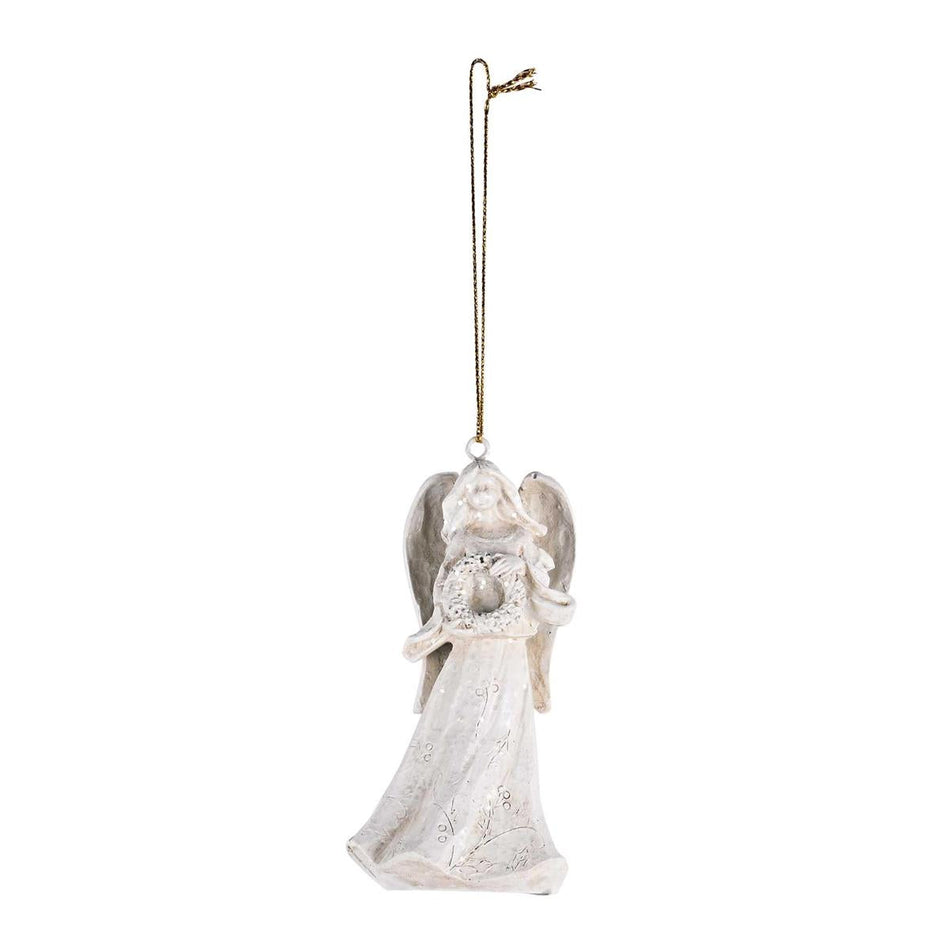 Decorative Holiday Hanging Christmas Tree Ornament 2 x 3.75 Inch Resin Angel by Dicksons
