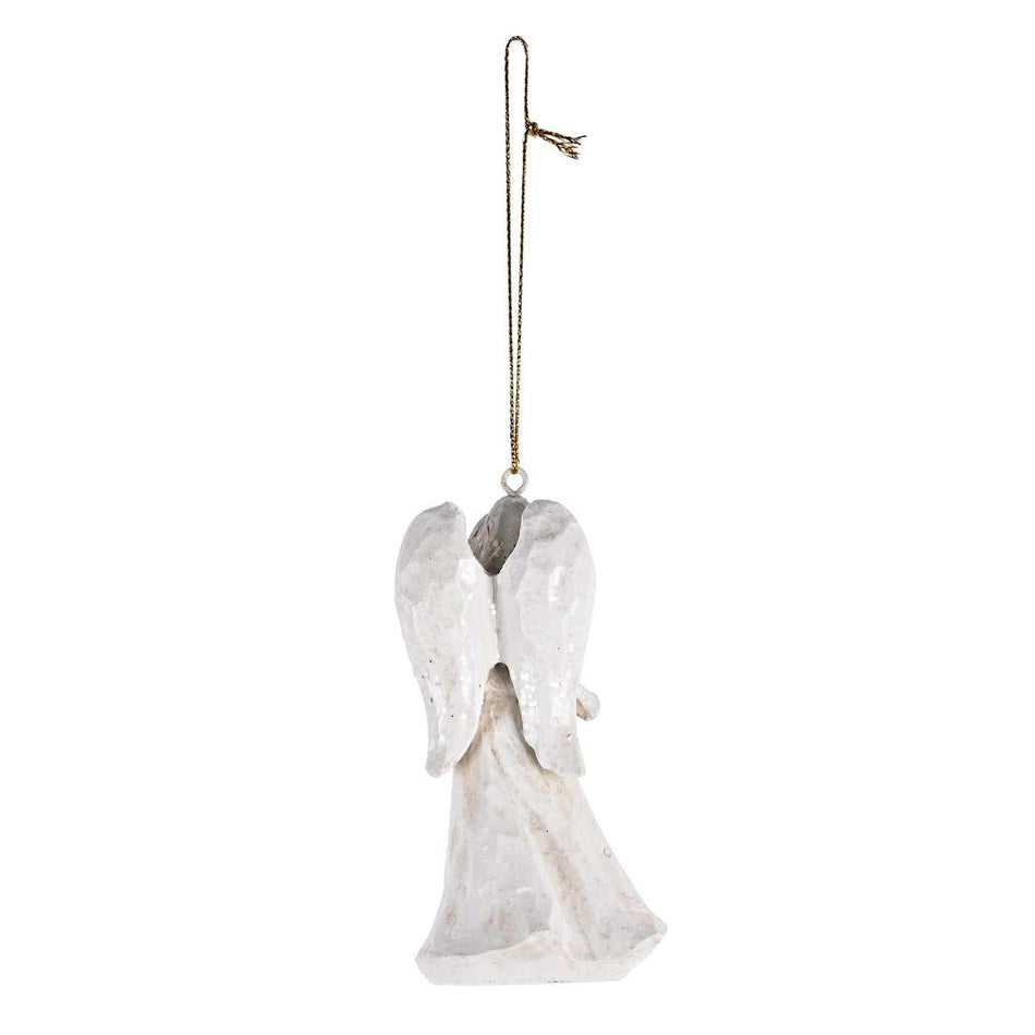 Decorative Holiday Hanging Christmas Tree Ornament 2 x 3.75 Inch Resin Angel by Dicksons, product view 2