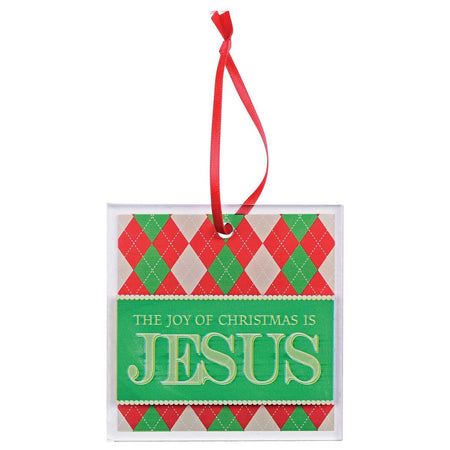 Ornament Joy Of Christmas Is Jesus by Dicksons
