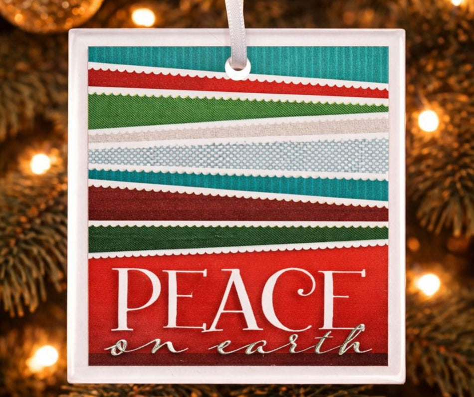 Ornament Typography Peace On Earth by Dicksons, product view 2