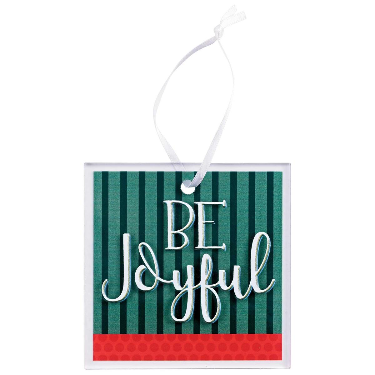 Ornament Typography Be Joyful by Dicksons