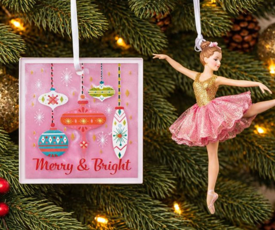 Ornament Dangle Ornaments Merry & Bright by Dicksons, product view 2