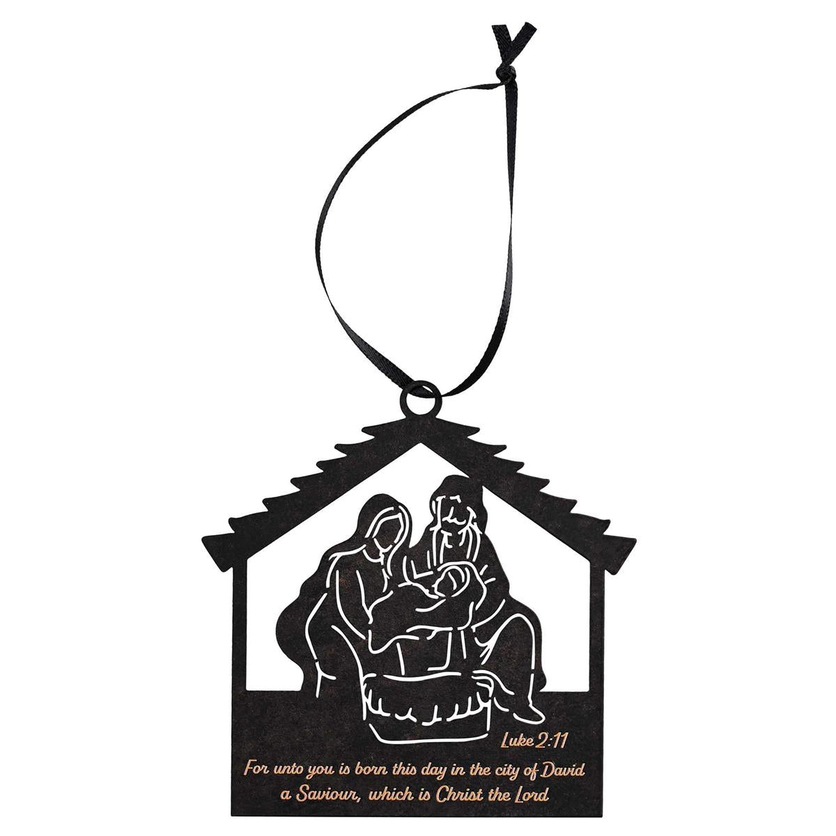Ornament For Unto You Is Born 4" by Dicksons