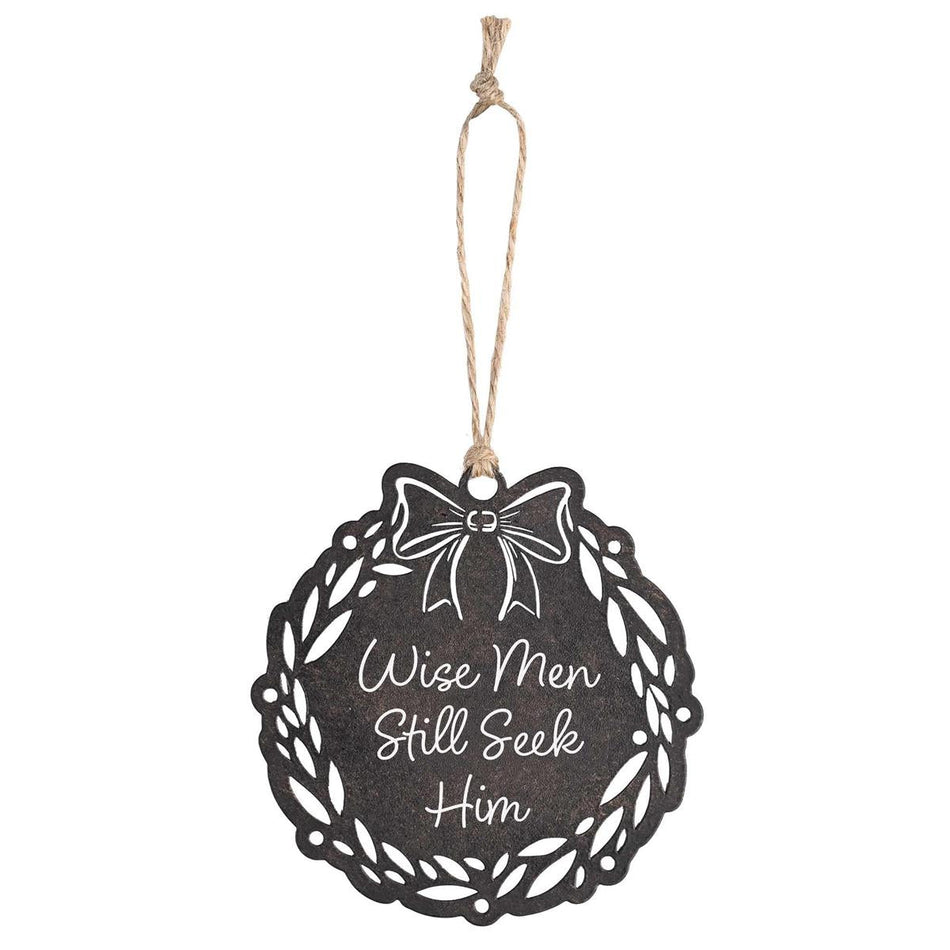 Decorative Holiday Hanging Christmas Tree Ornament 4 Inch Metal Wise Men Still by Dicksons