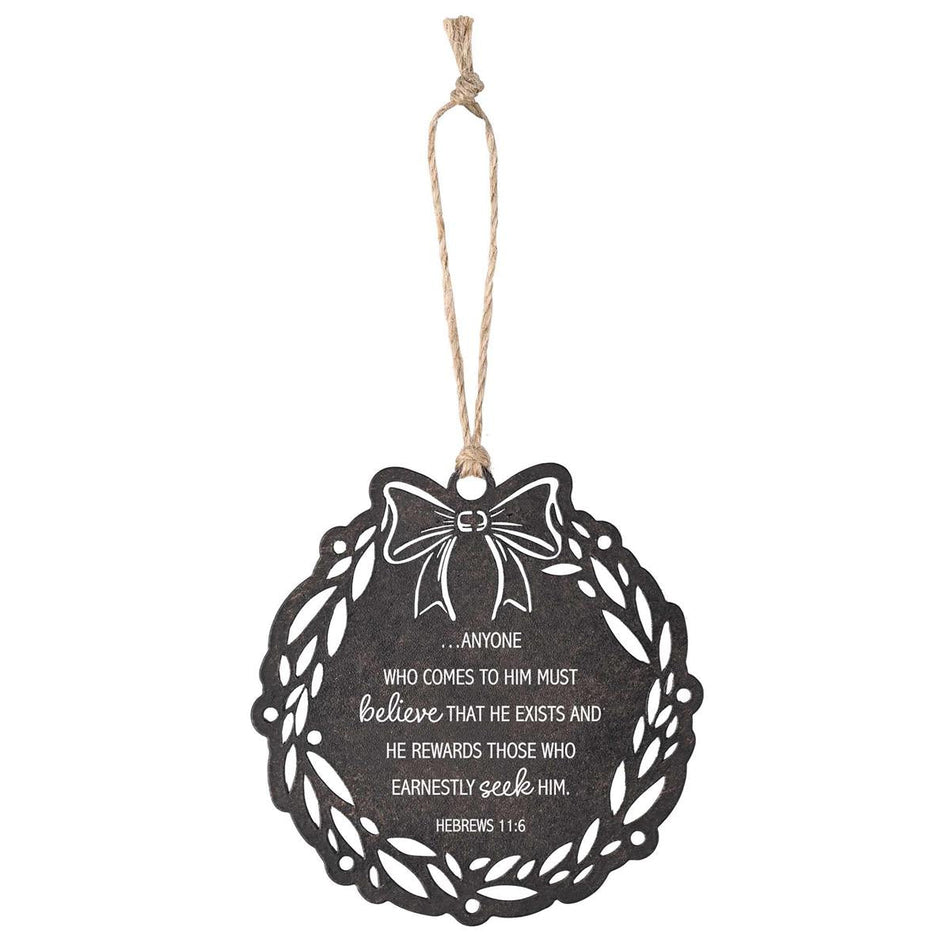 Decorative Holiday Hanging Christmas Tree Ornament 4 Inch Metal Wise Men Still by Dicksons, product view 2