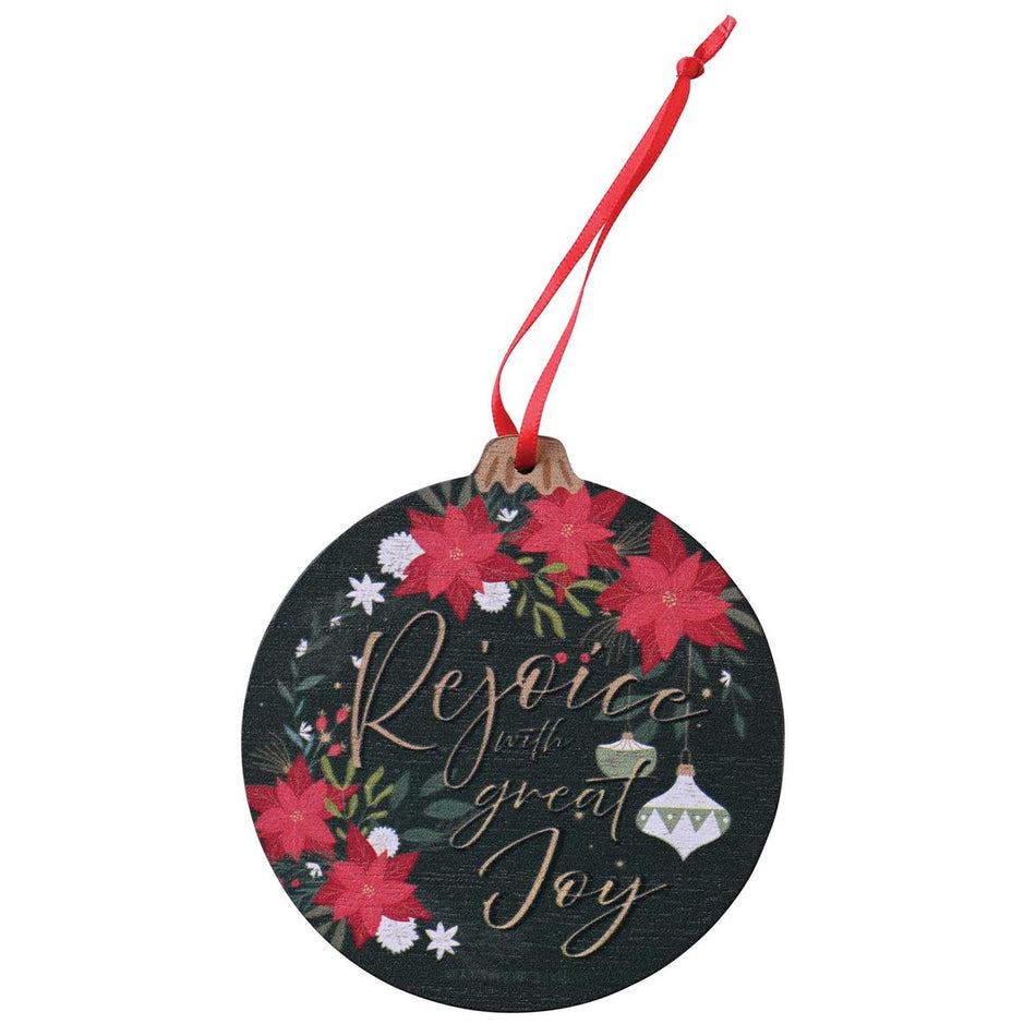 Ornament Rejoice With Great Joy by Dicksons