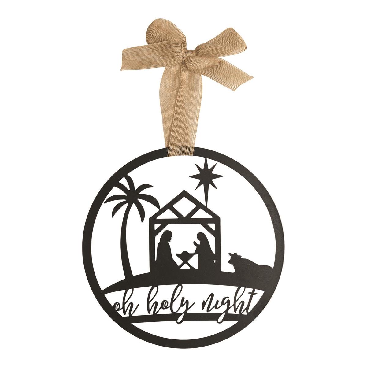 Oh Holy Night Nativity Wall Plaque by Dicksons