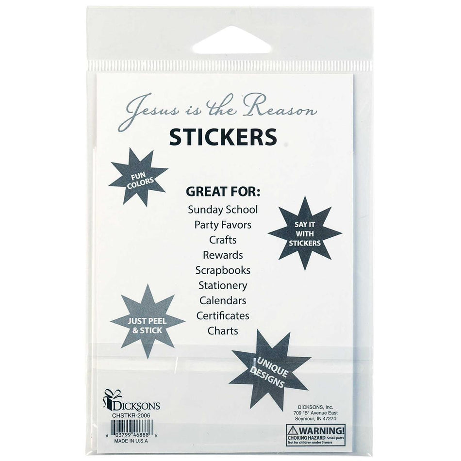 Jesus Is the Reason Stickers by Dicksons, product view 2