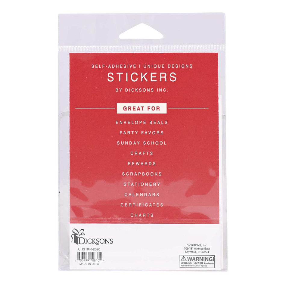 Adhesive Christmas Sticker Decals Vinyl Hymns of Christmas Sheet Music Pack by Dicksons, product view 2