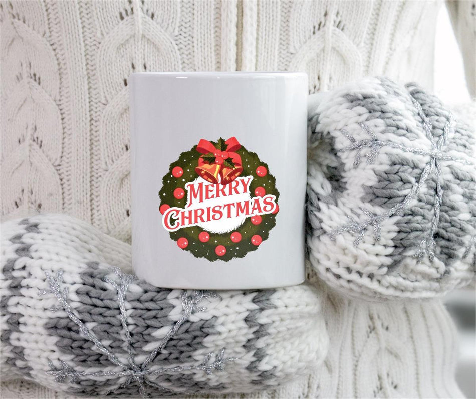 Sticker Wreath Merry Christmas by Dicksons, product view 2