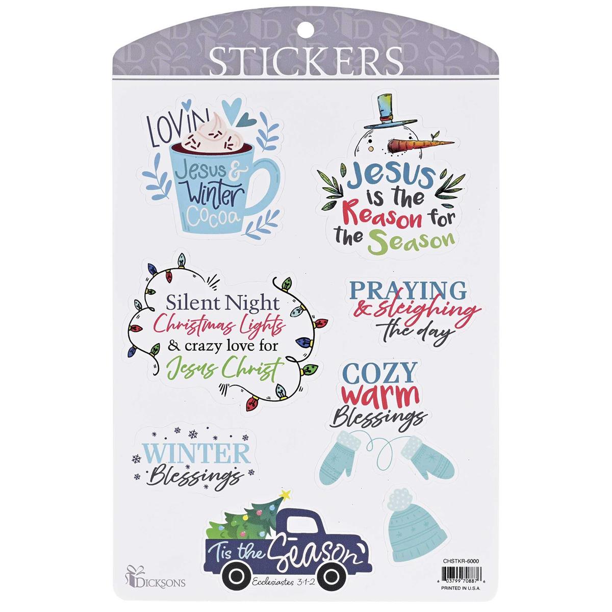Sticker Cozy Winter Collection by Dicksons