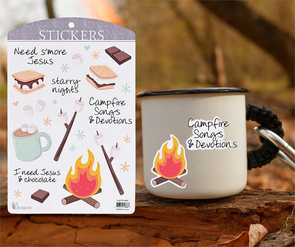 Sticker Campfire Christmas Collection by Dicksons, product view 2