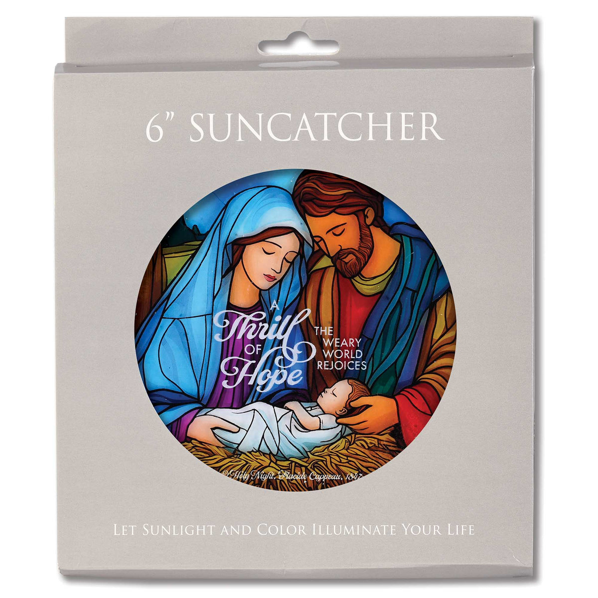 Suncatcher Nativity A Thrill Of Hope by Dicksons, product view 2