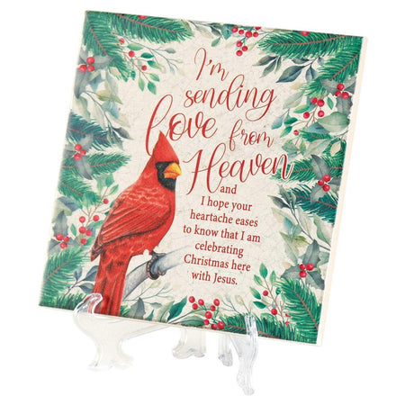 Tabletop Tile Cardinal I Am Sending by Dicksons