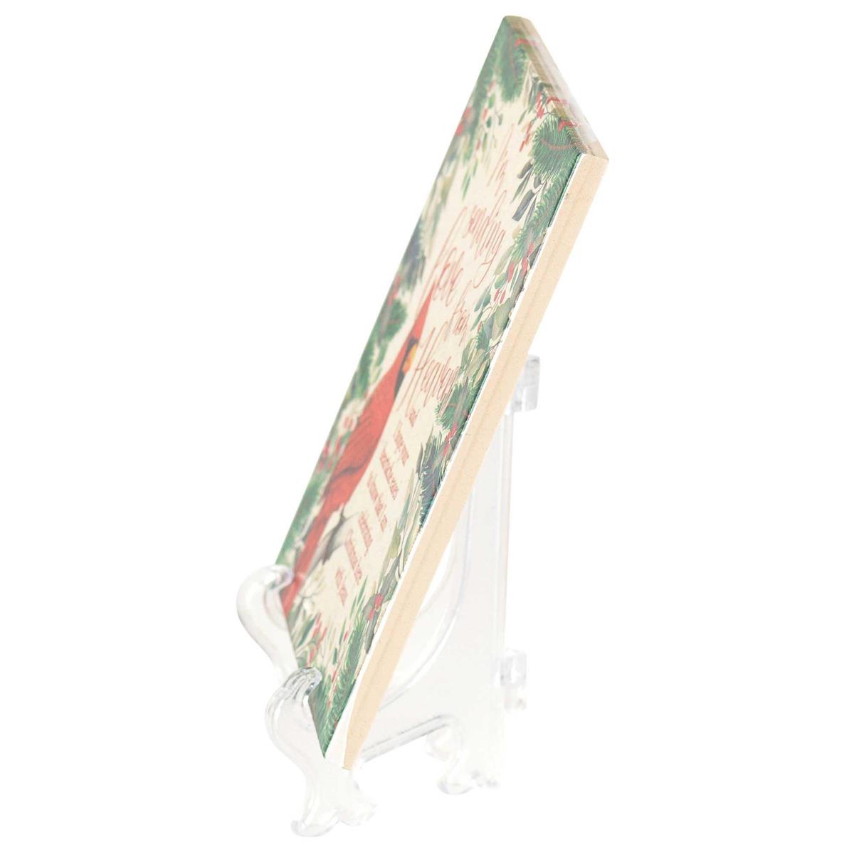 Tabletop Tile Cardinal I Am Sending by Dicksons, product view 3
