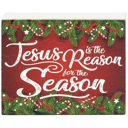 Jesus Is the Reason Tabletop Plaque by Dicksons, product view 3