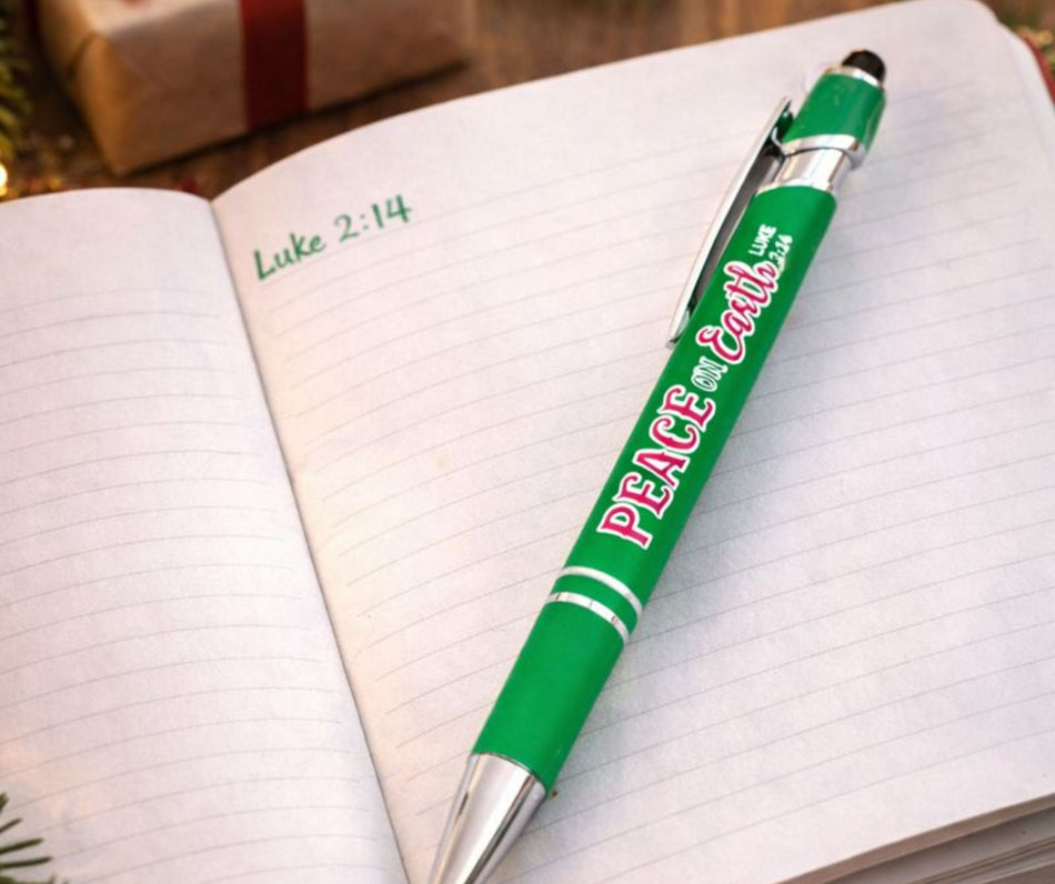 Pen Peace On Earth Luke 2:14 by Dicksons, product view 2