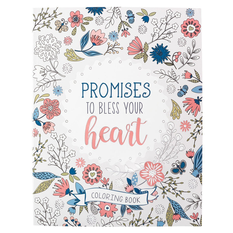 Promises to Bless Your Heart Coloring Book by Christian Art Gifts