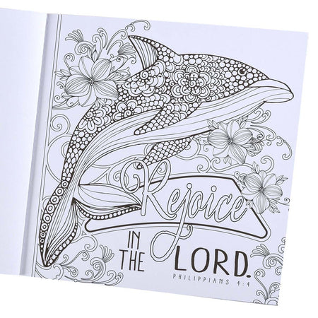 We Have This Hope Inspirational Coloring Book for Adults by Christian Art Gifts, product view 4