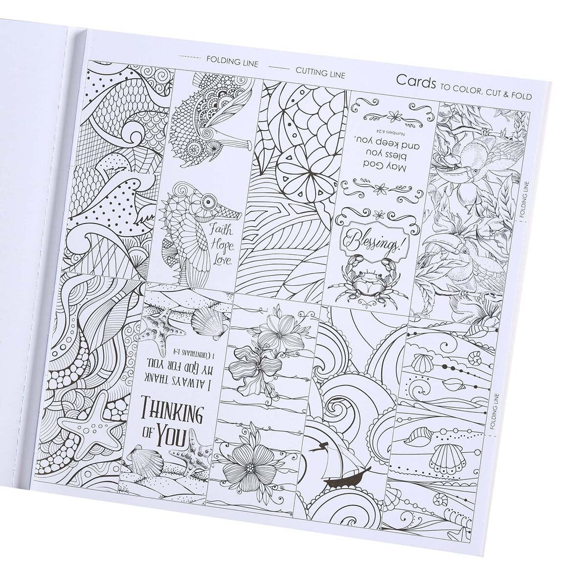 We Have This Hope Inspirational Coloring Book for Adults by Christian Art Gifts, product view 7