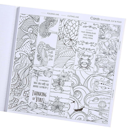 We Have This Hope Inspirational Coloring Book for Adults by Christian Art Gifts, product view 7
