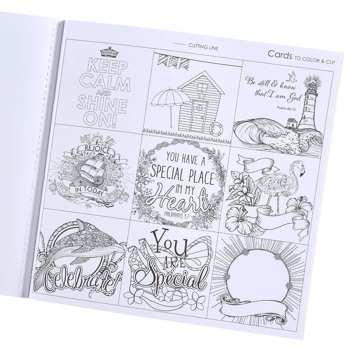 We Have This Hope Inspirational Coloring Book for Adults by Christian Art Gifts, product view 8