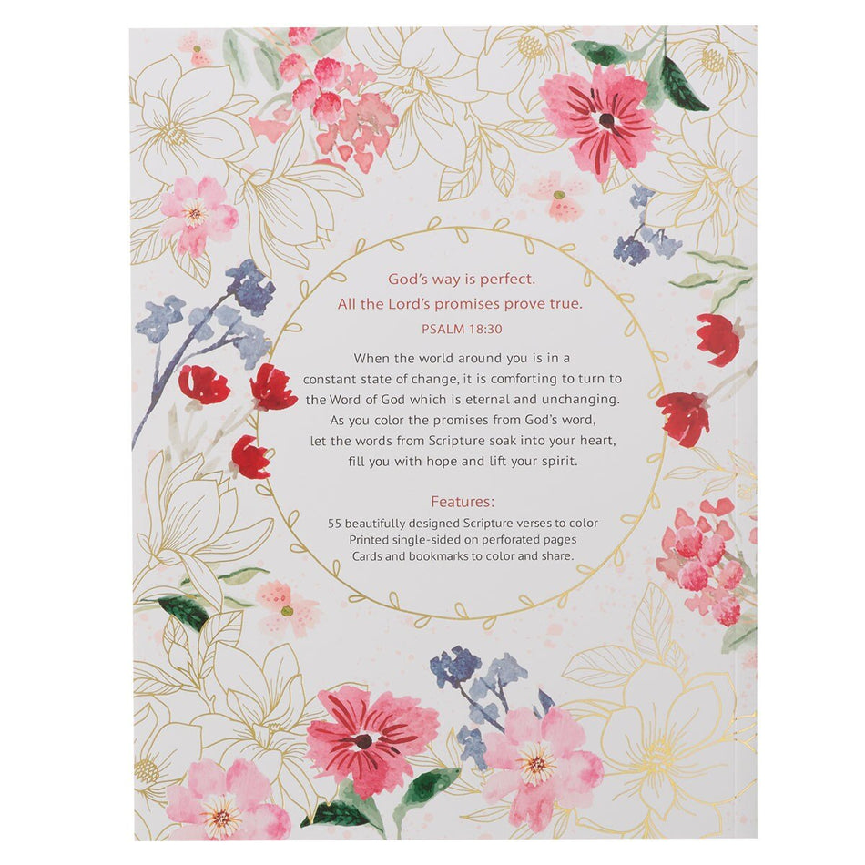 Color the Promises of God Coloring Book by Christian Art Gifts, product view 2
