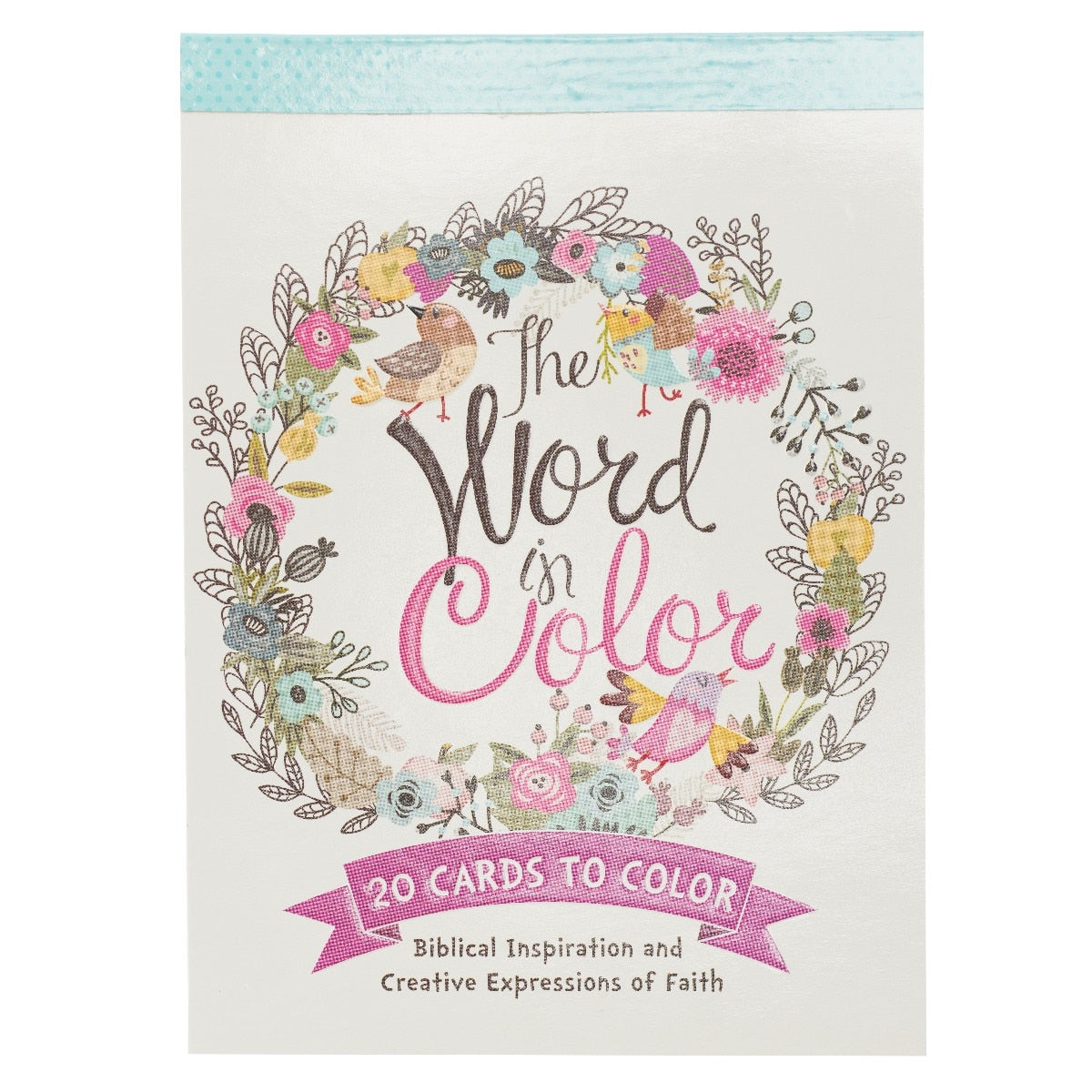 The Word in Color Coloring Postcards by Christian Art Gifts
