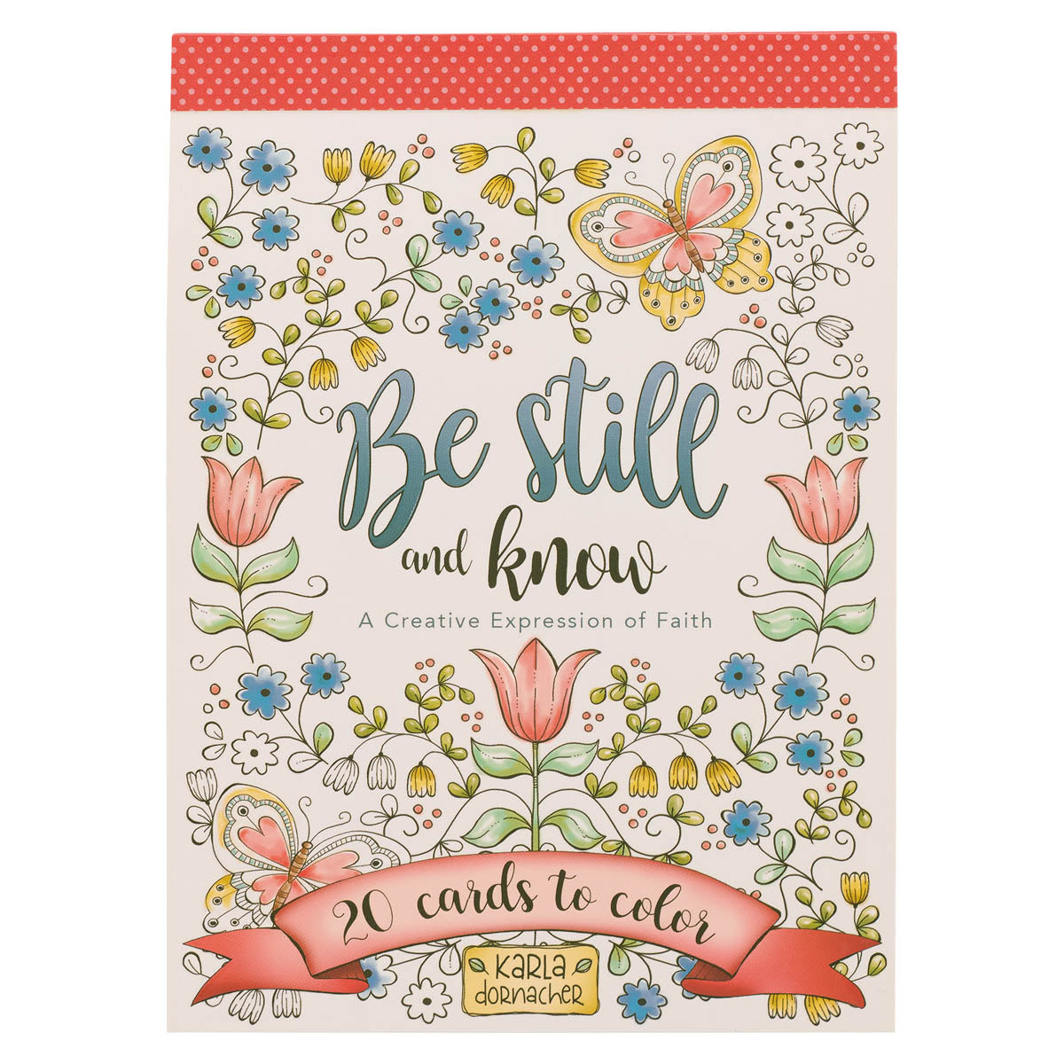 Be Still and Know Coloring Cards by Christian Art Gifts
