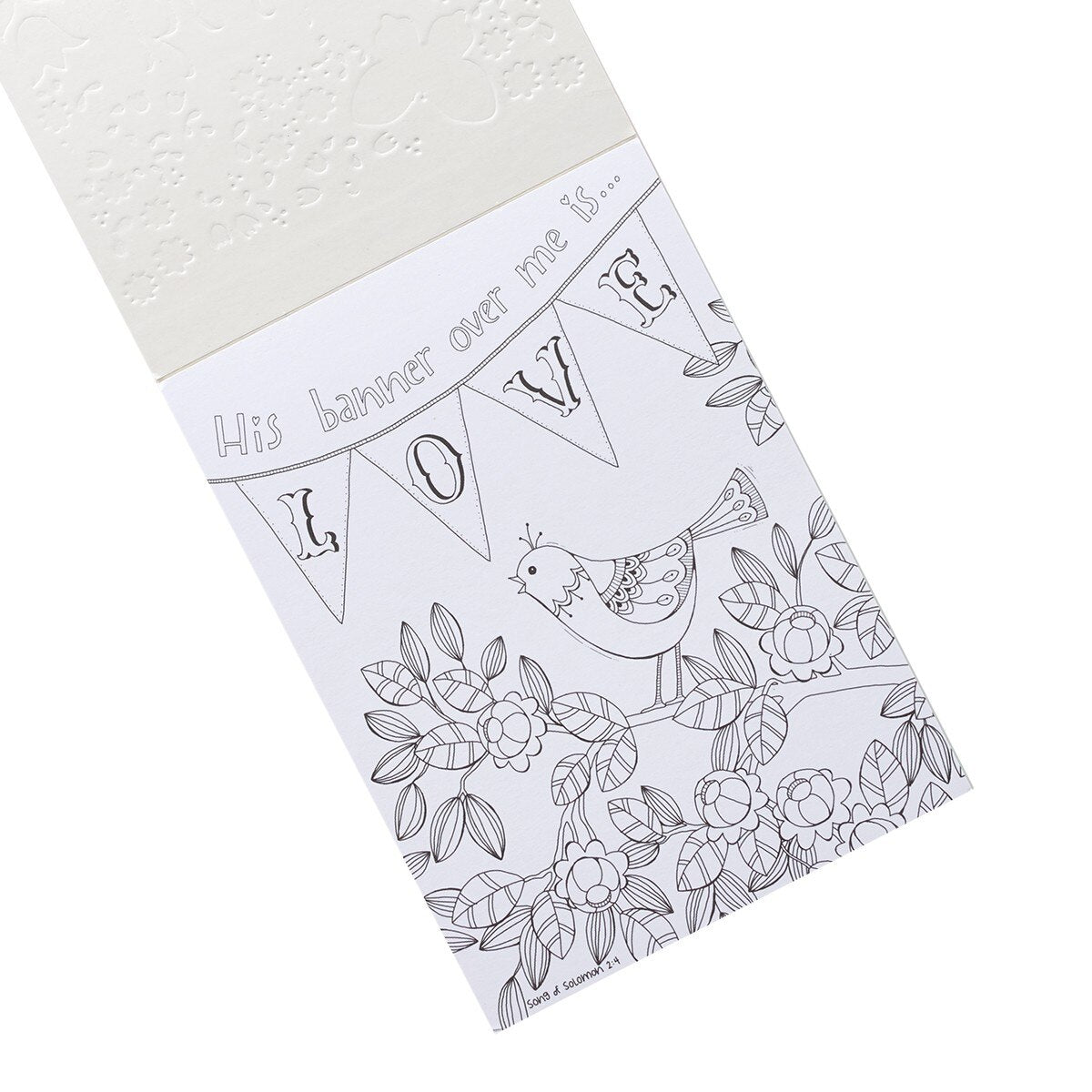 Be Still and Know Coloring Cards by Christian Art Gifts, product view 3