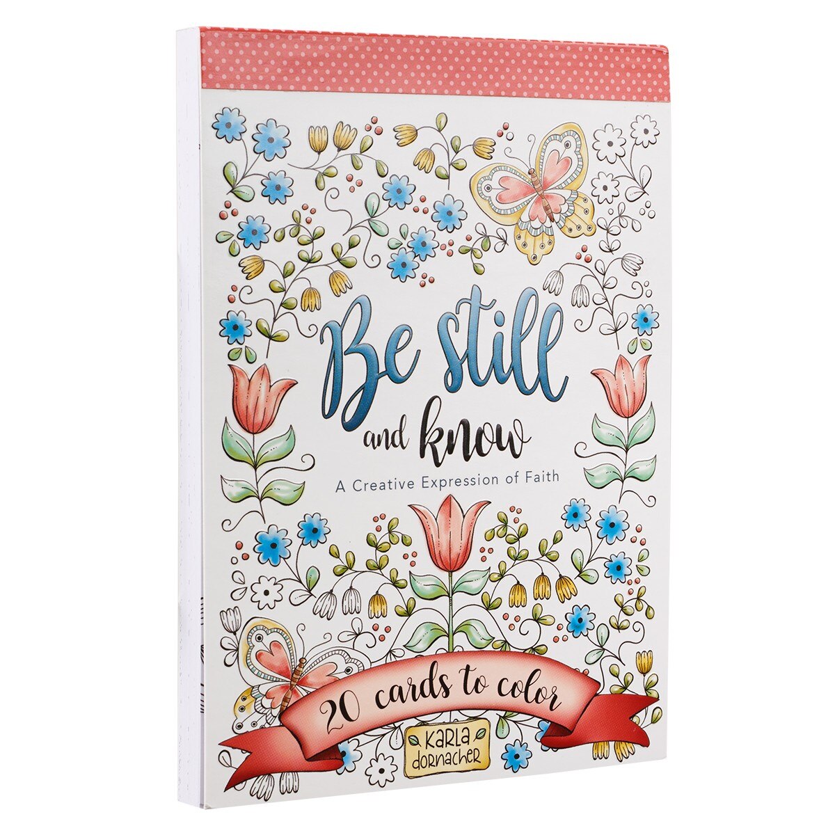 Be Still and Know Coloring Cards by Christian Art Gifts, product view 4