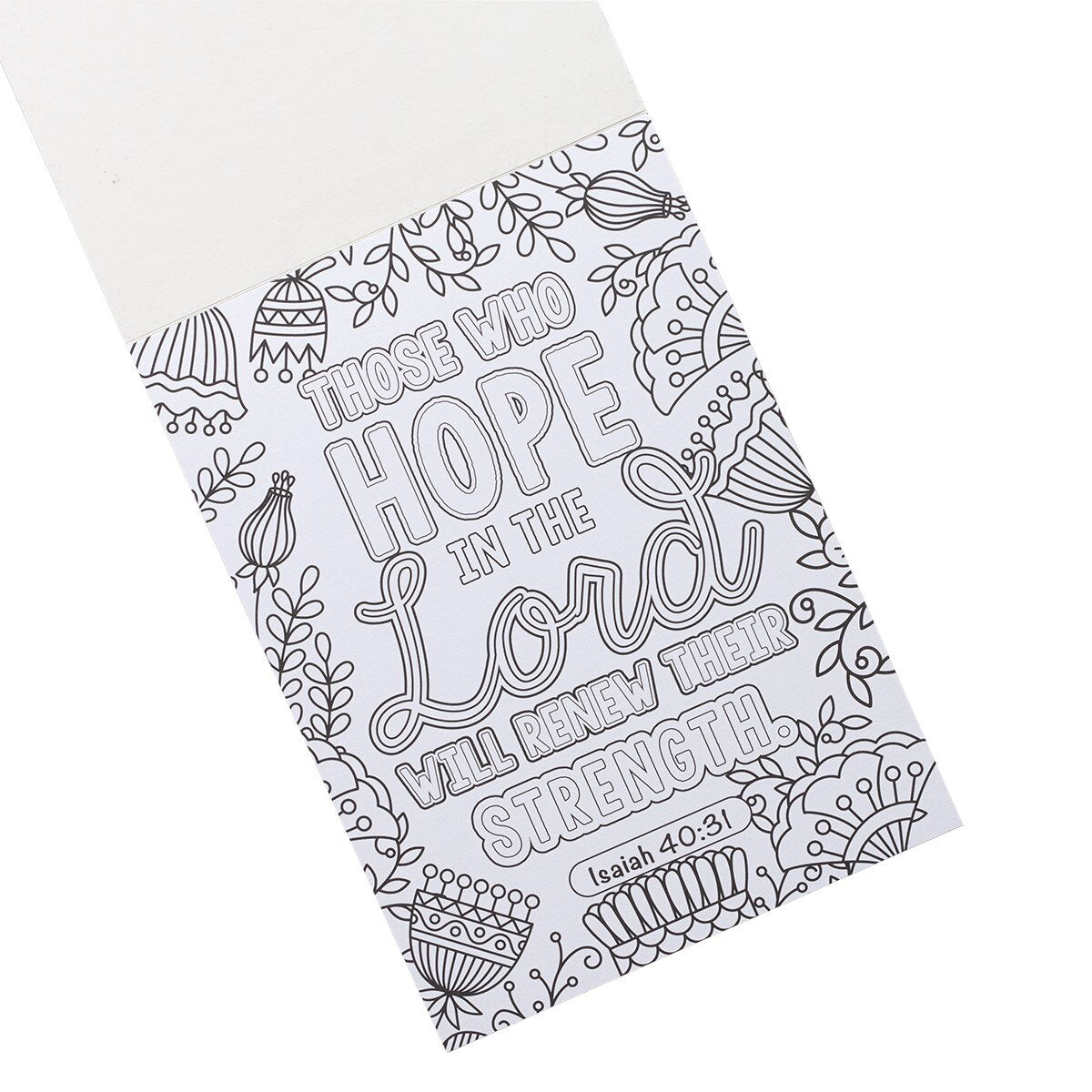 Promises to Bless Your Heart Coloring Cards by Christian Art Gifts, product view 3