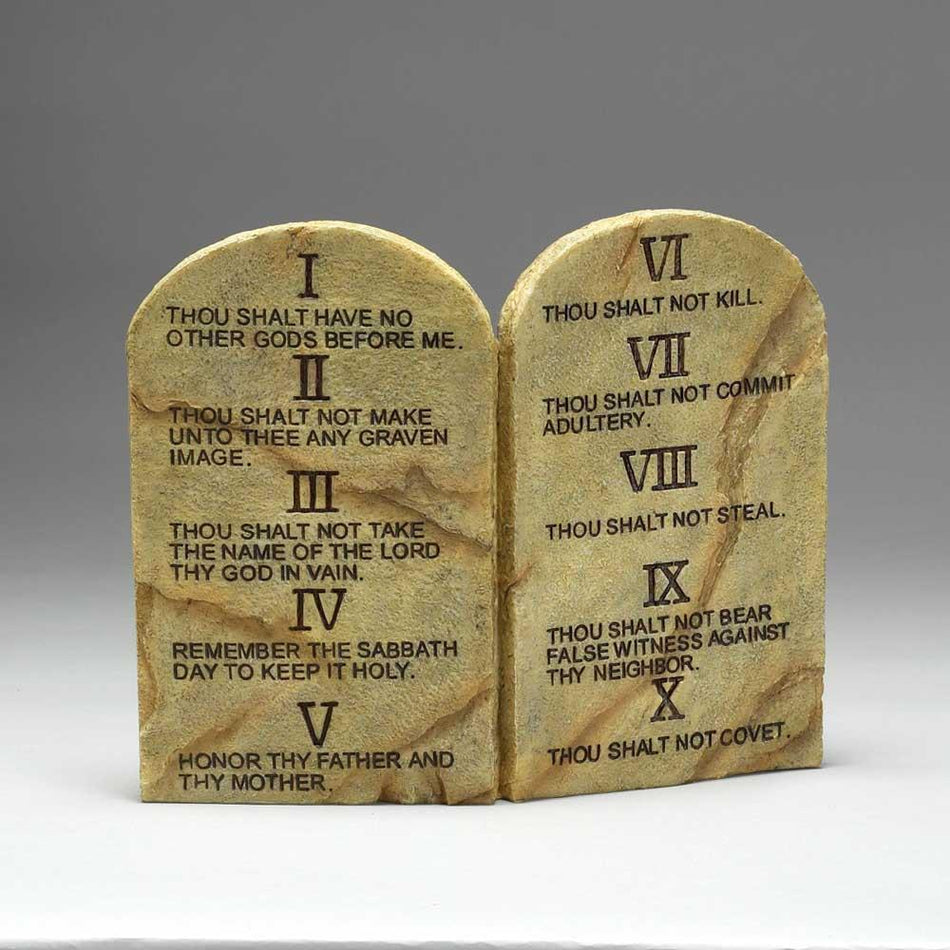 Ten Commandments Tabletop Plaque by Dicksons