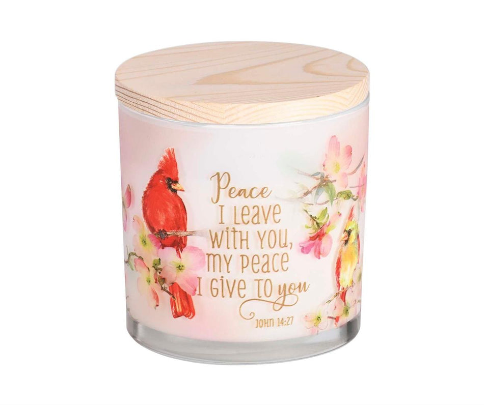 Softly Scented Inspirational Christian Jar Candle 13 Ounce Natural Soy Wax (CNDLG-14) by Dicksons