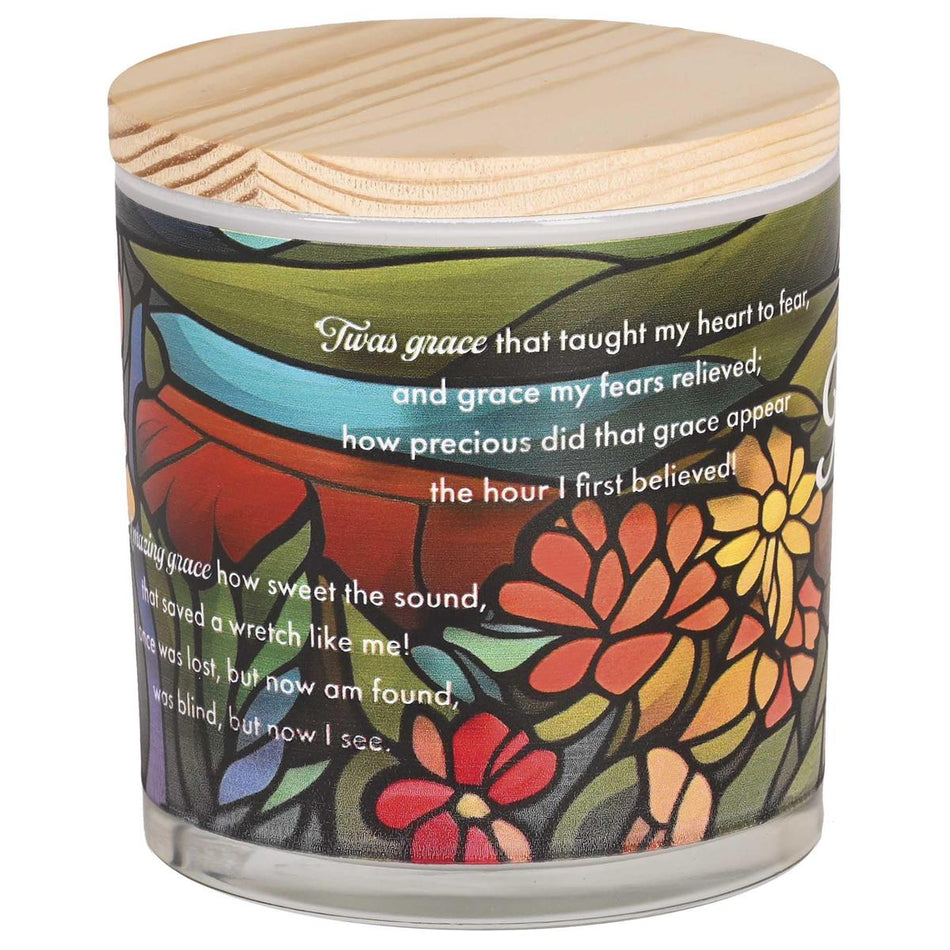 Soy Candle Amazing Grace 13 Oz by Dicksons, product view 2