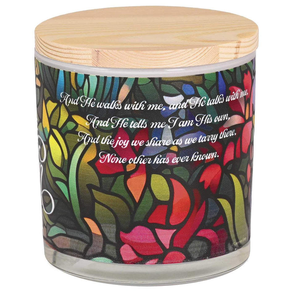 Soy Candle In The Garden 13 Oz by Dicksons, product view 2