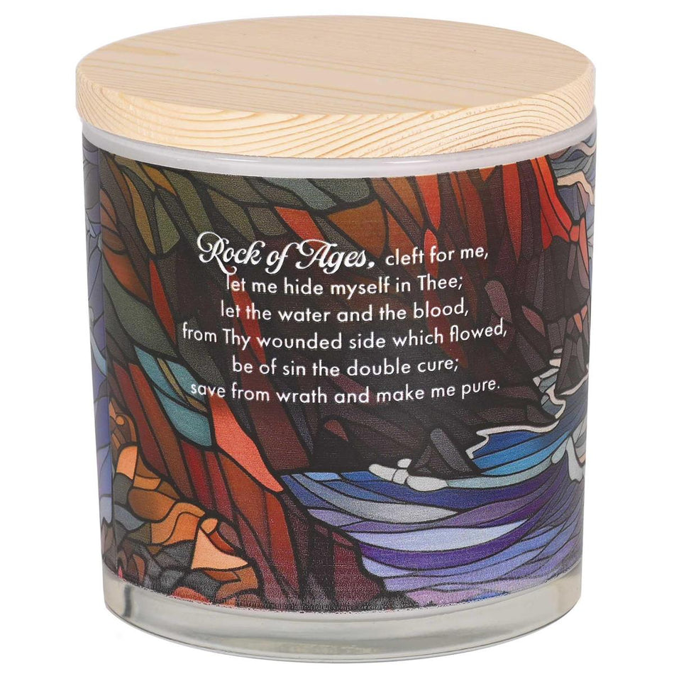 Soy Candle Rock Of Ages 13 Oz by Dicksons, product view 2