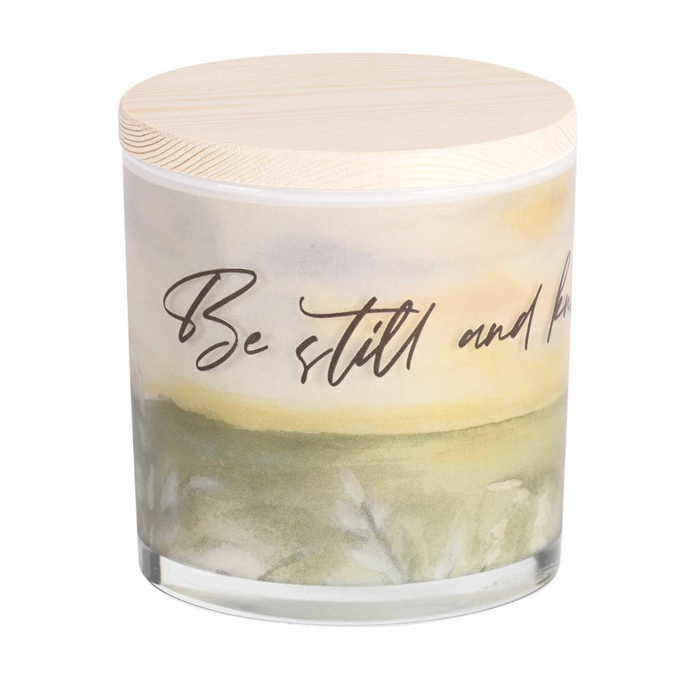 Soy Candle Be Still And Know 13 Oz (CNDLG-38) by Dicksons