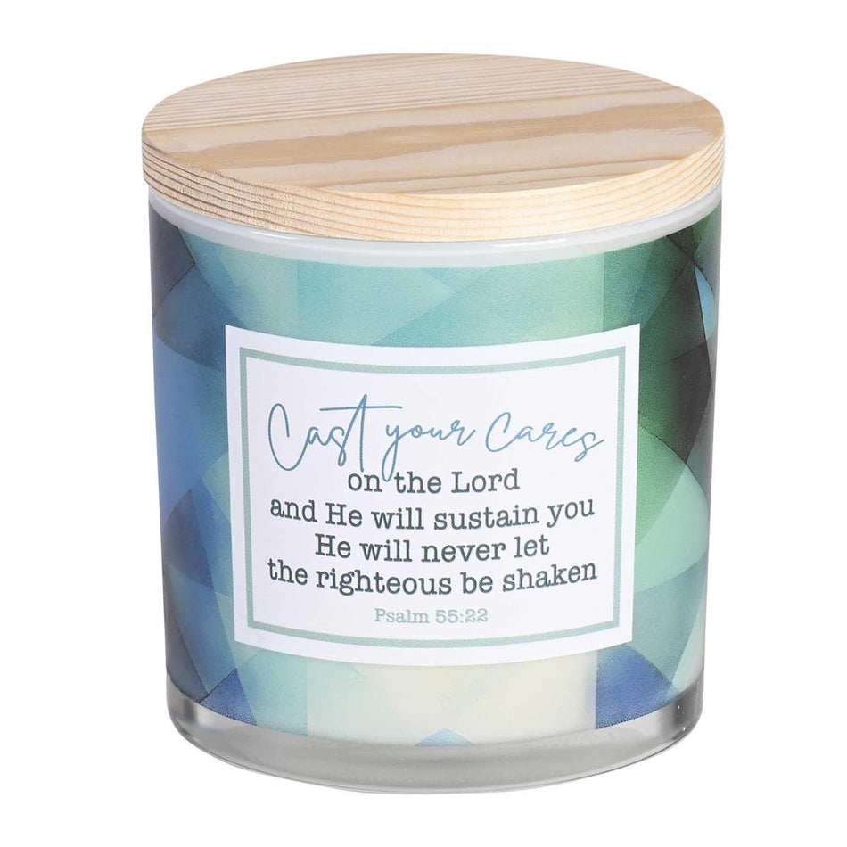 Softly Scented Inspirational Christian Jar Candle 13 Ounce Natural Soy Wax Cast by Dicksons