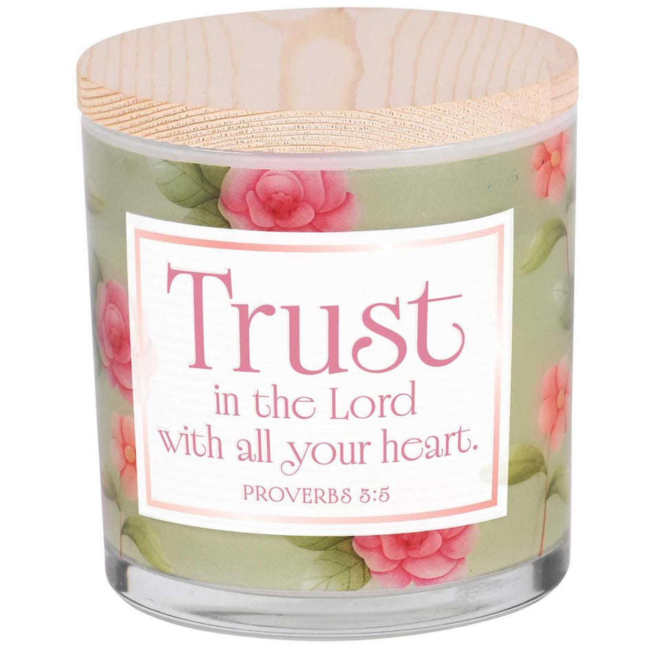 Soy Candle Trust In The Lord 13 Oz by Dicksons