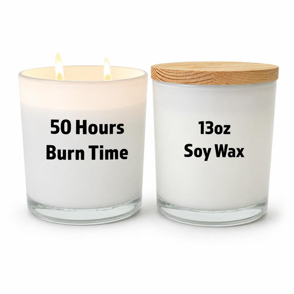 Soy Candle She Prays In Faith 13 Oz by Dicksons, product view 2