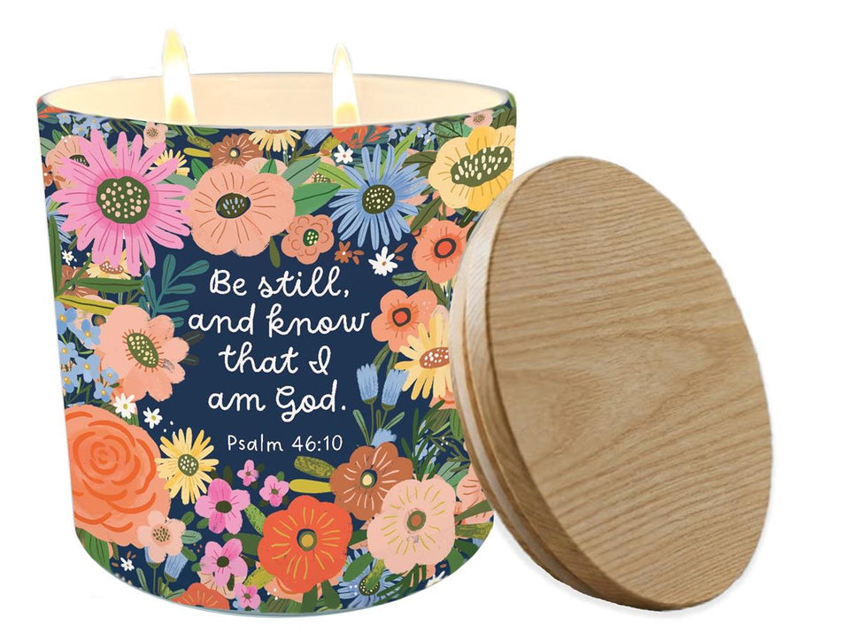 Soy Candle Be Still And Know 13 Oz (CNDLG-67) by Dicksons